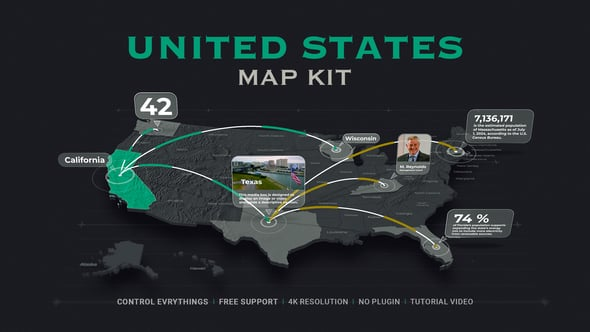 USA Map - United States Map（482249）-技能树